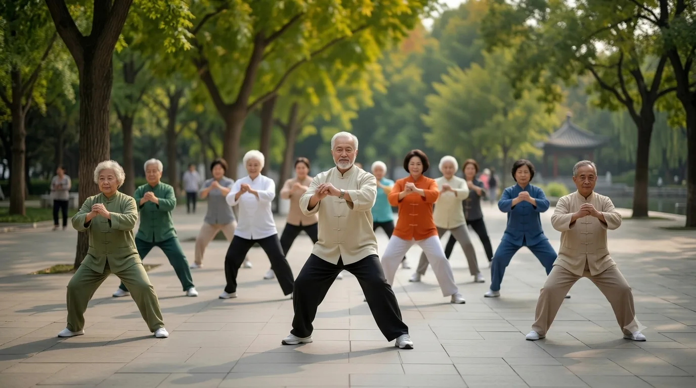 Práctica de ChiKung Shaolin en el estudio