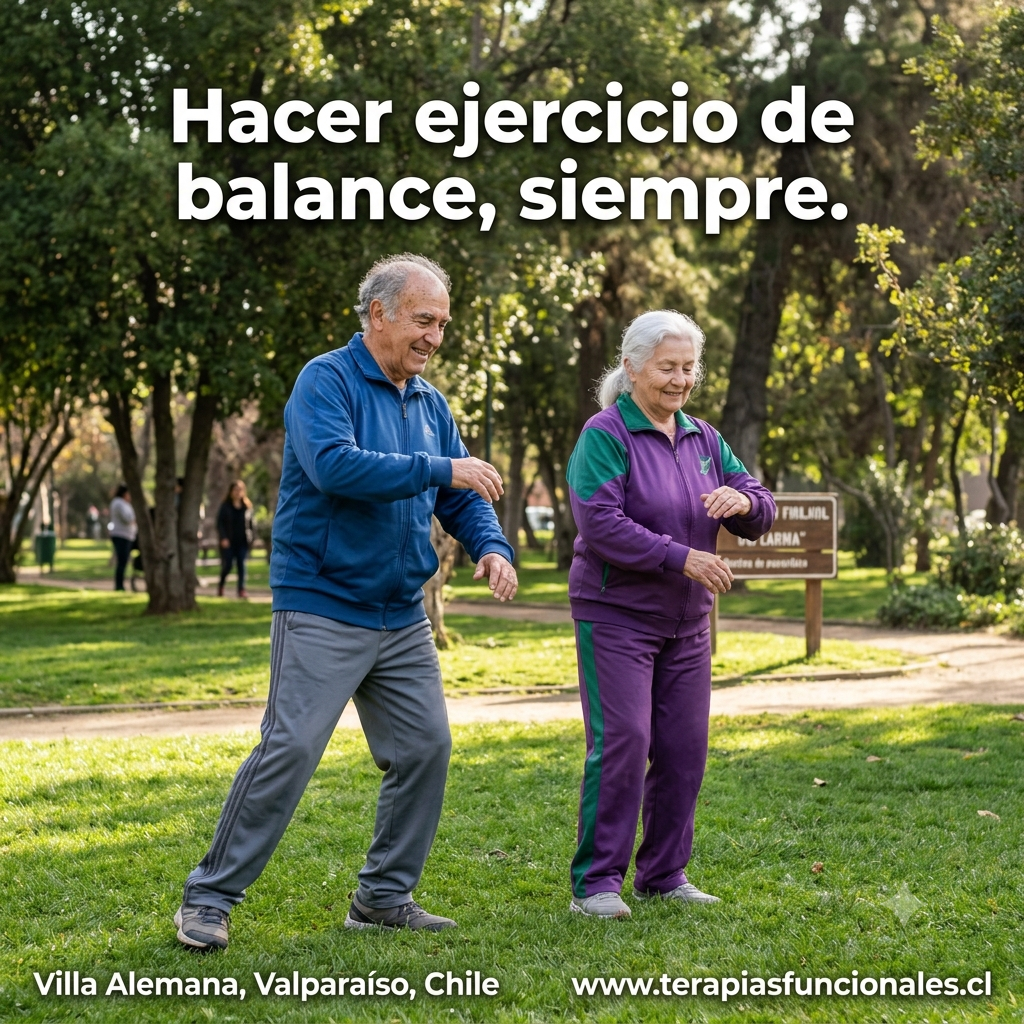 Adultos mayores y problemas de equilibrio