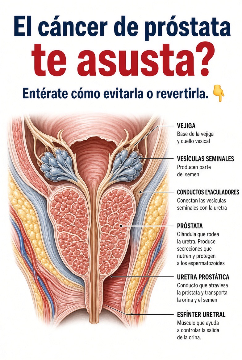Dietas cetogénicas en cáncer de próstata