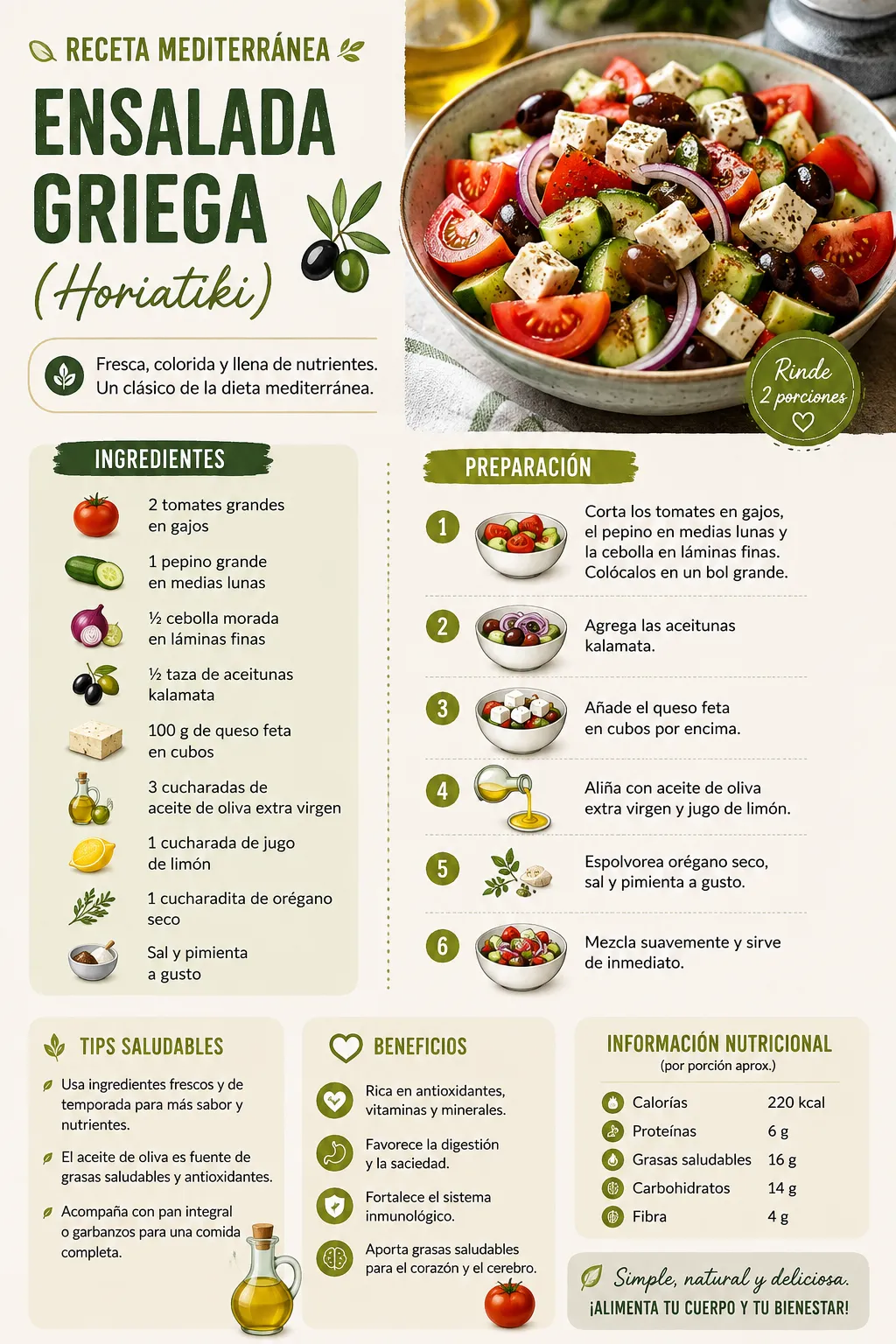 Ensalada Griega (Horiatiki)